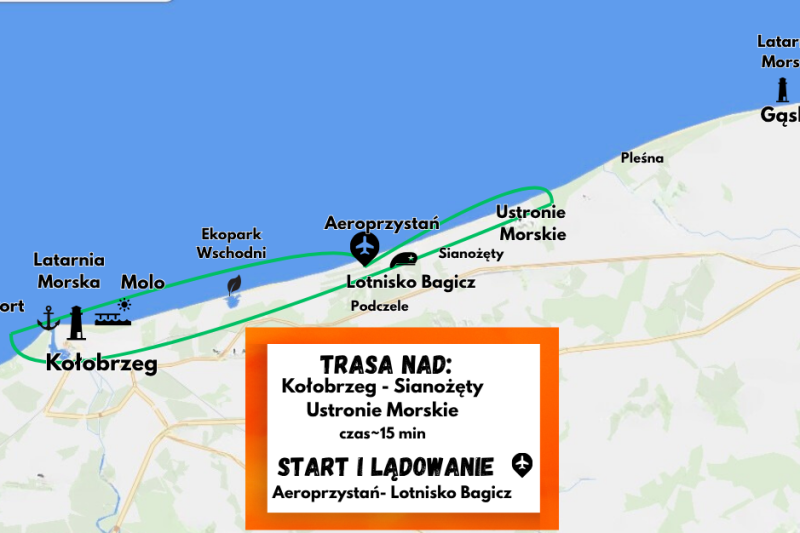 Trasa Kołobrzeg-Ustronie Morskie 4444